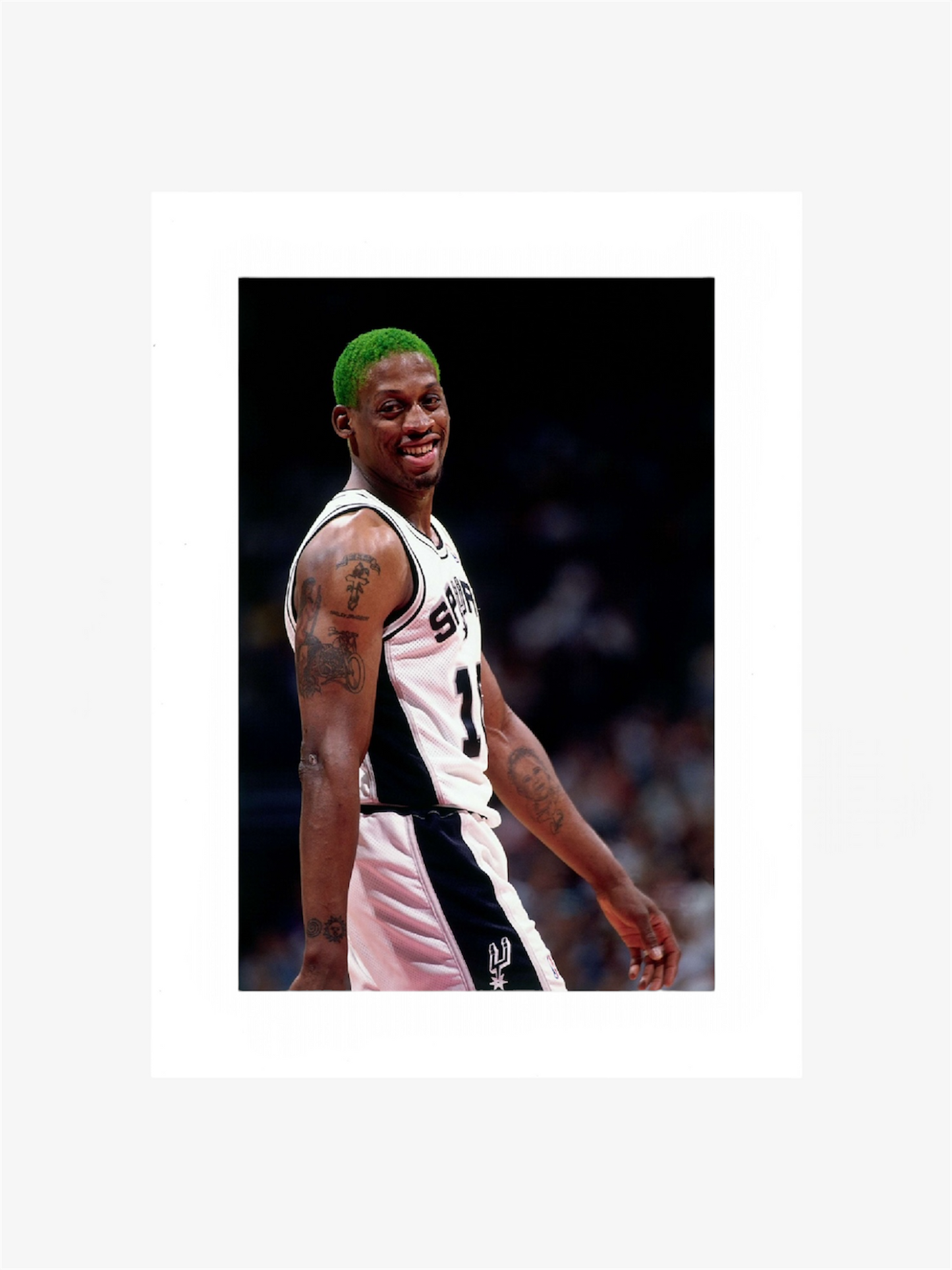 PHOTO ART STAMPA RODMAN SPURS