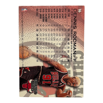 Dennis Rodman Bulls nba Fleer 1996-97 #16