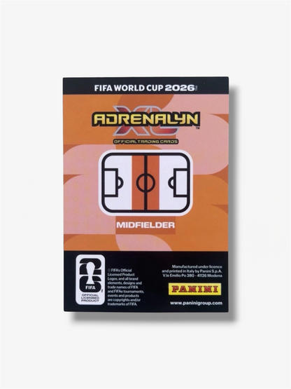 2026 Panini Card Jude Bellingham #166 Fan favourite World Cup Adrenalyn XL