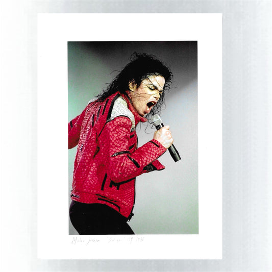PHOTO ART STAMPA MICHAEL JACKSON