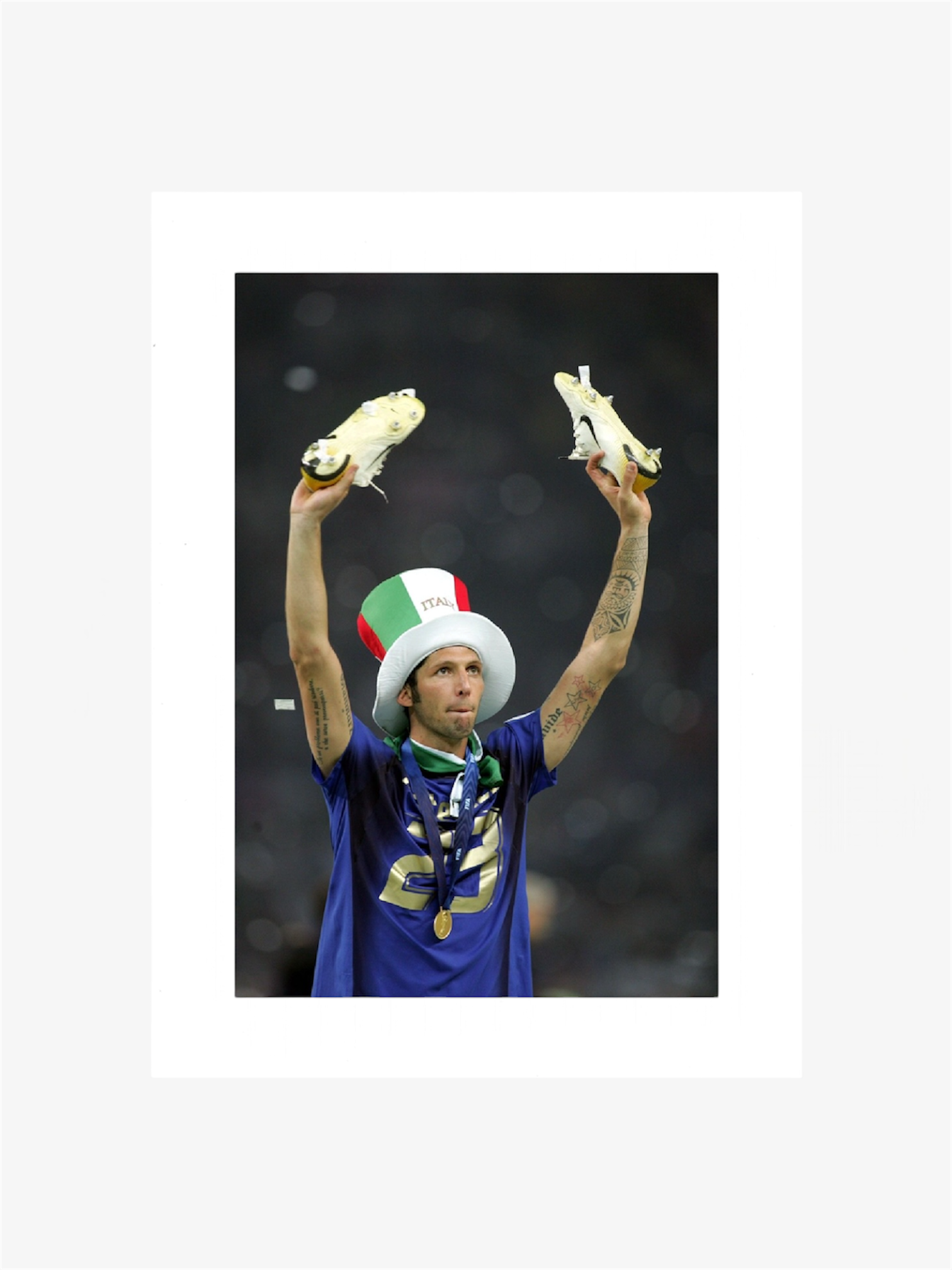 Photo stampa mondiali 2006 calcio materazzi