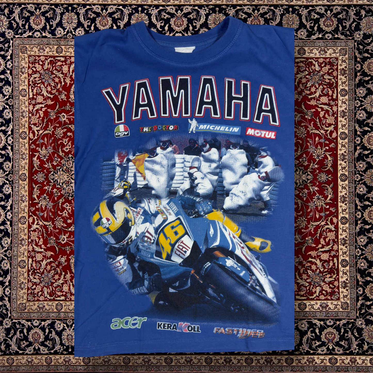 2000' - Yamaha Vale46 Rossi vintage t-shirt