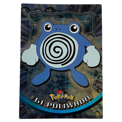 Pokemon Topps 1999 POLIWHIRL holo #61