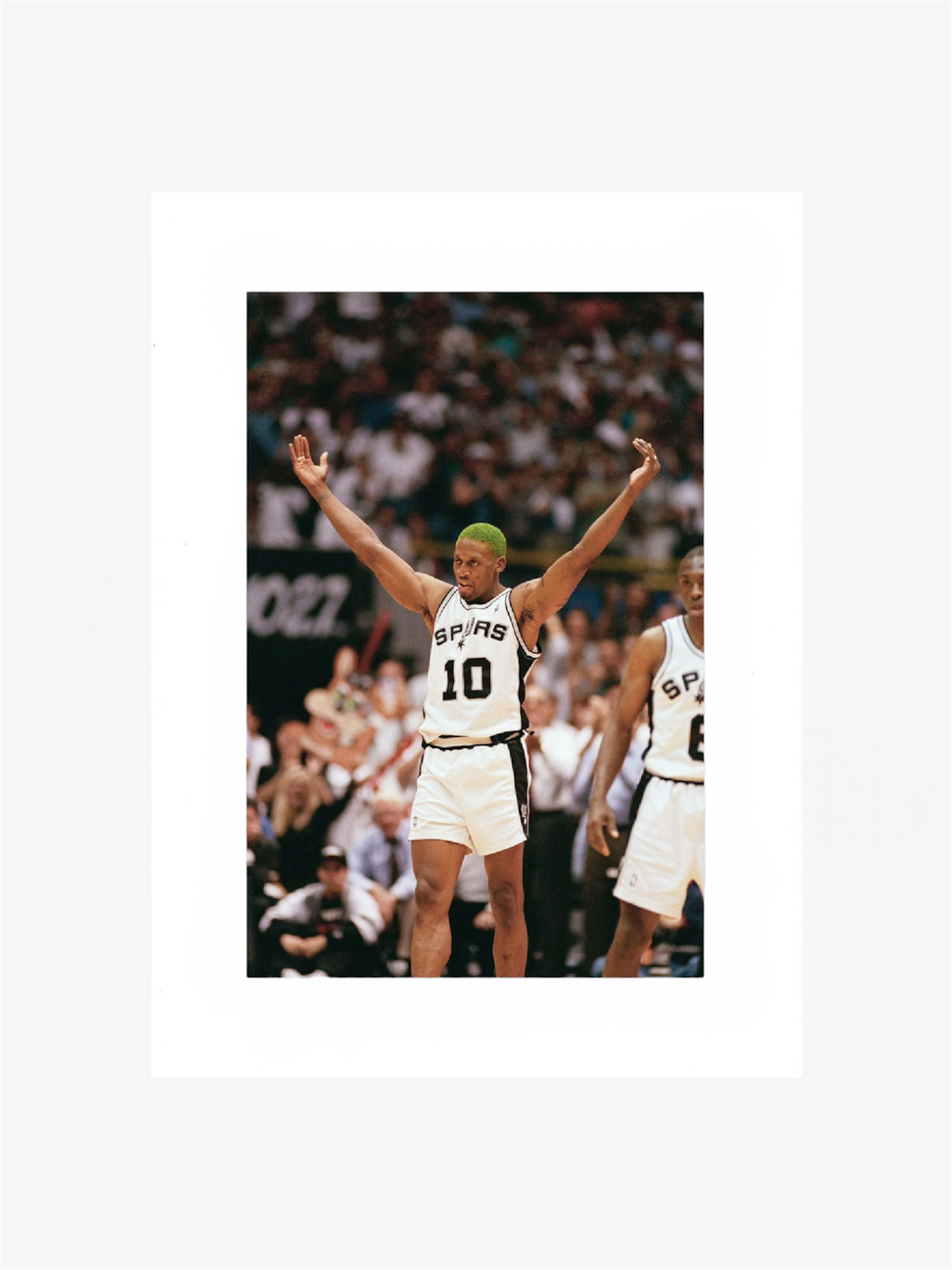PHOTO ART STAMPA RODMAN SPURS