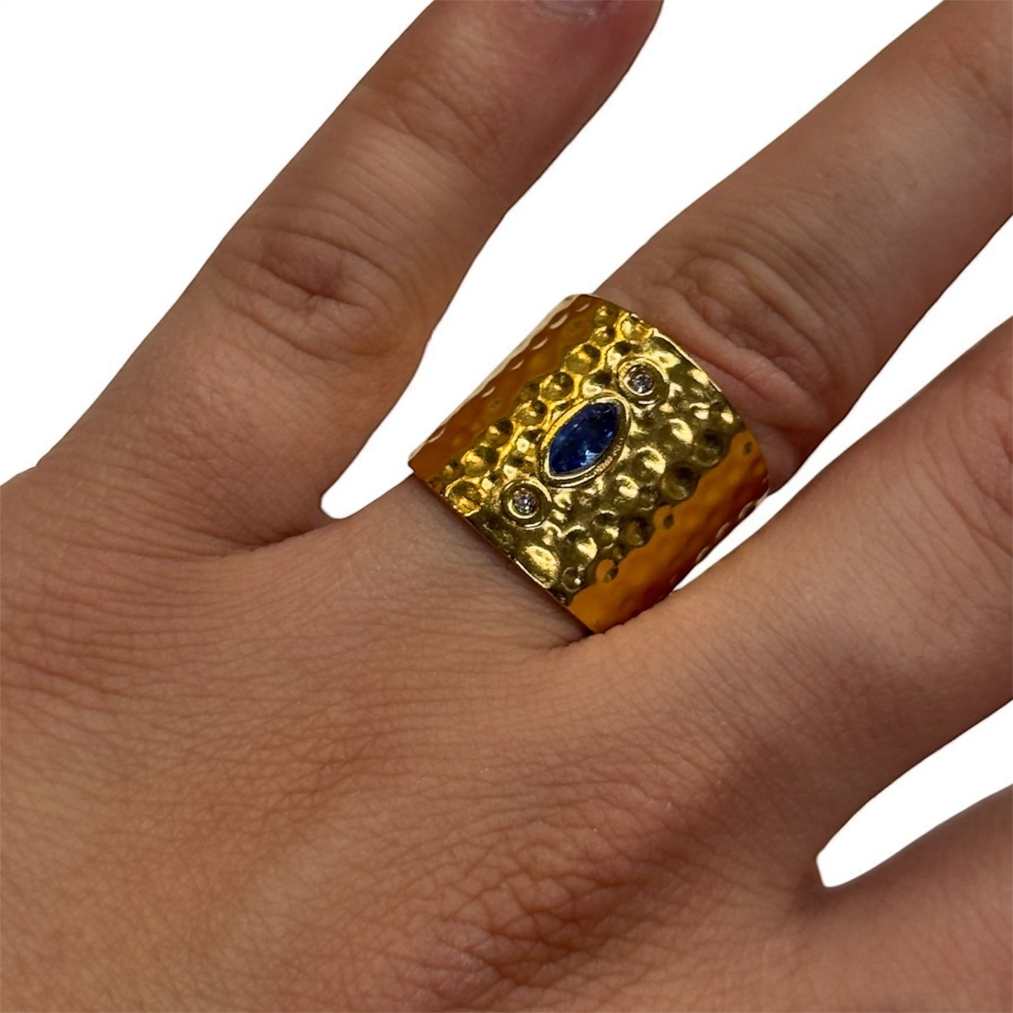 Anello tall pietre zircone