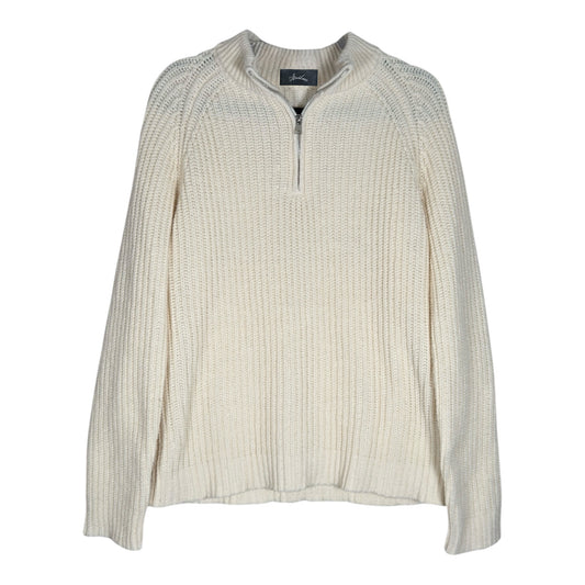 AR SWEATER HALF ZIP CREAM