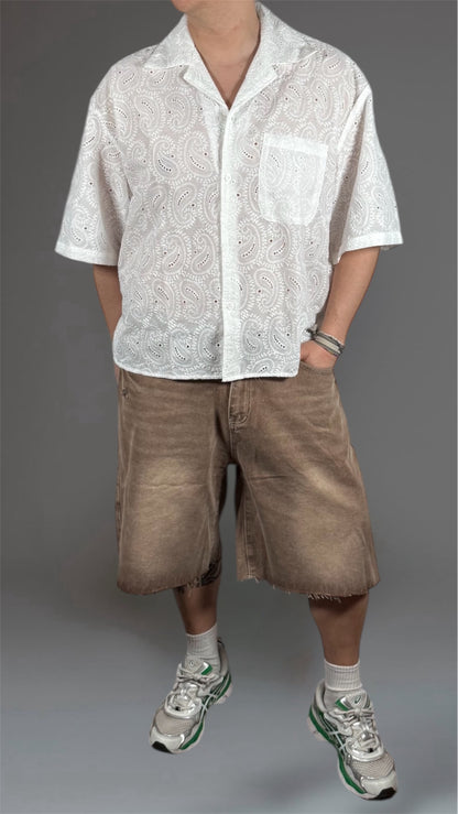 Camicia sangallo bianca 