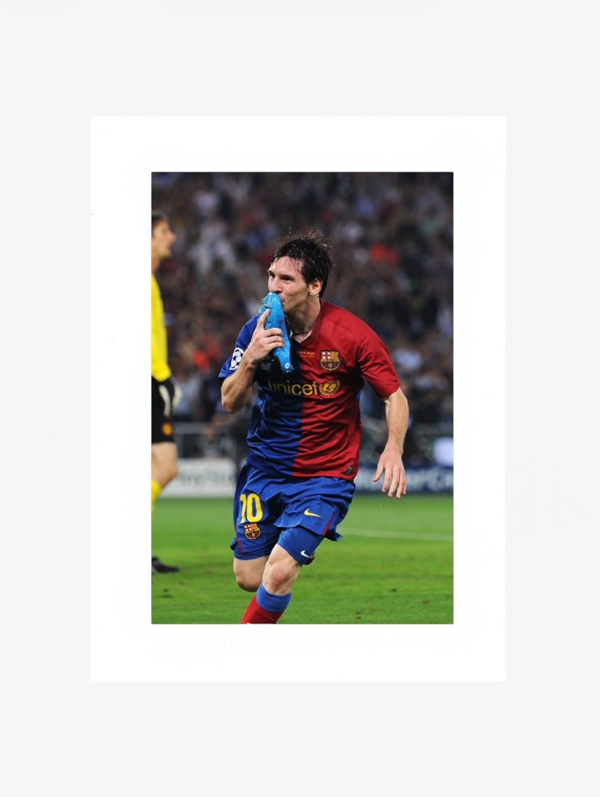 messi photo stampa calcio barcelona arredo 