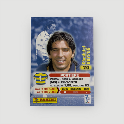1998-99 Panini Calcio Cards 1999 # 70 Gianluigi Buffon Parma