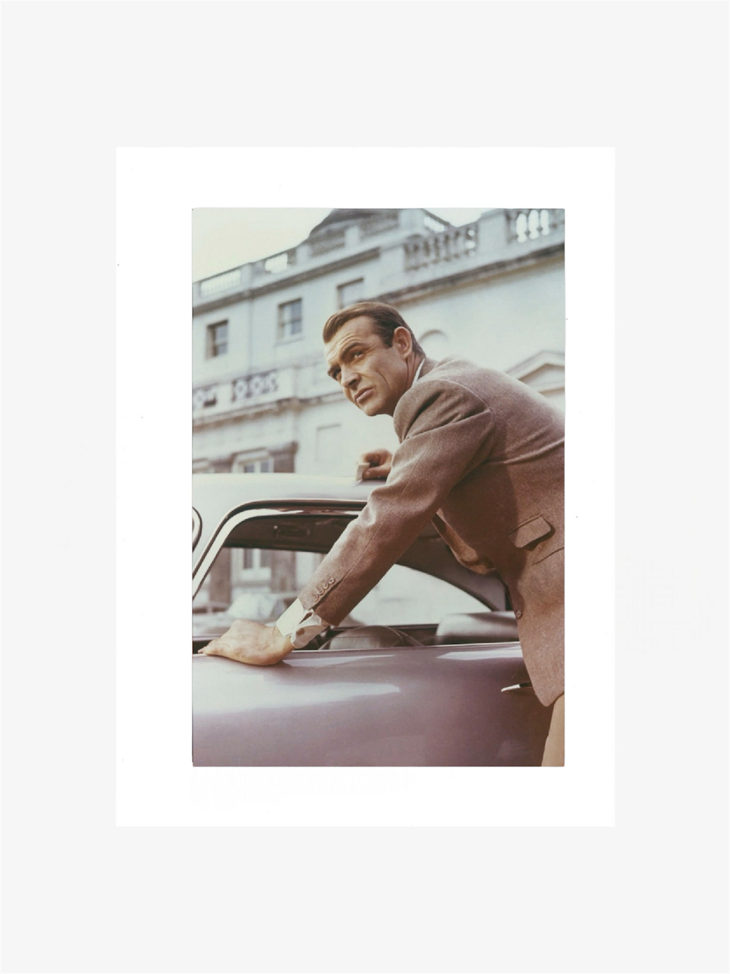 PHOTO ART STAMPA SEAN CONNERY 007 BOND