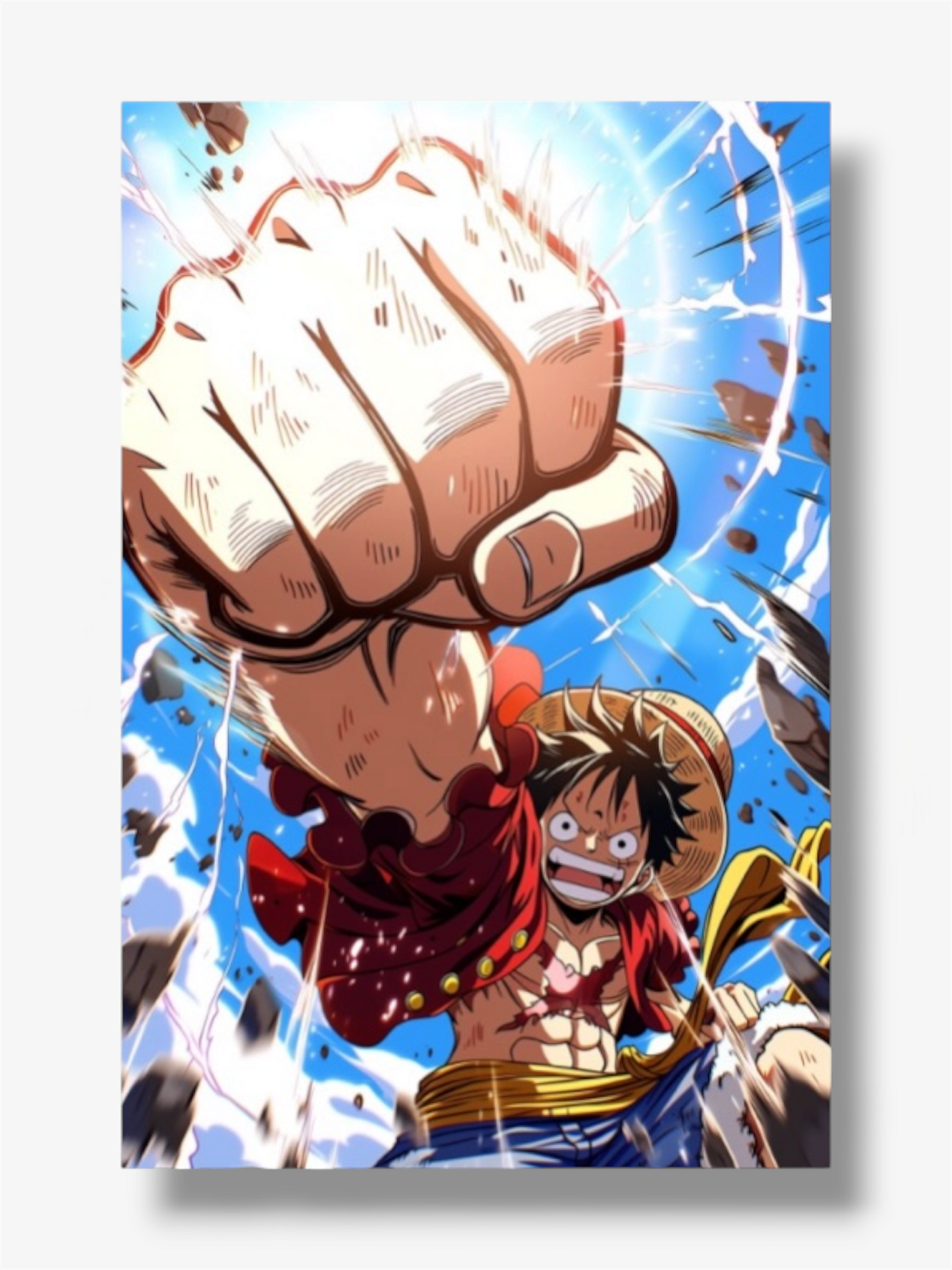 One piece photo stampe luffy