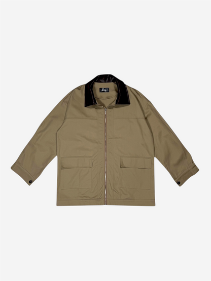 AR OVERSIZED WORK JACKET WITH DOUBLE POCKETS