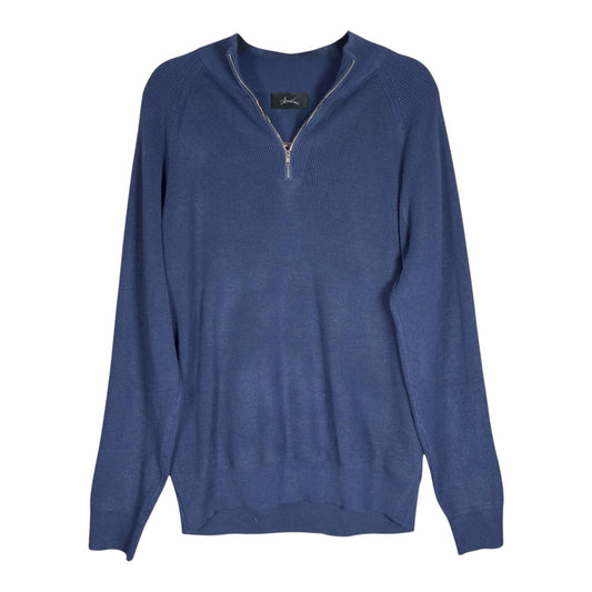 AR SWEATER HALF ZIP BLUE