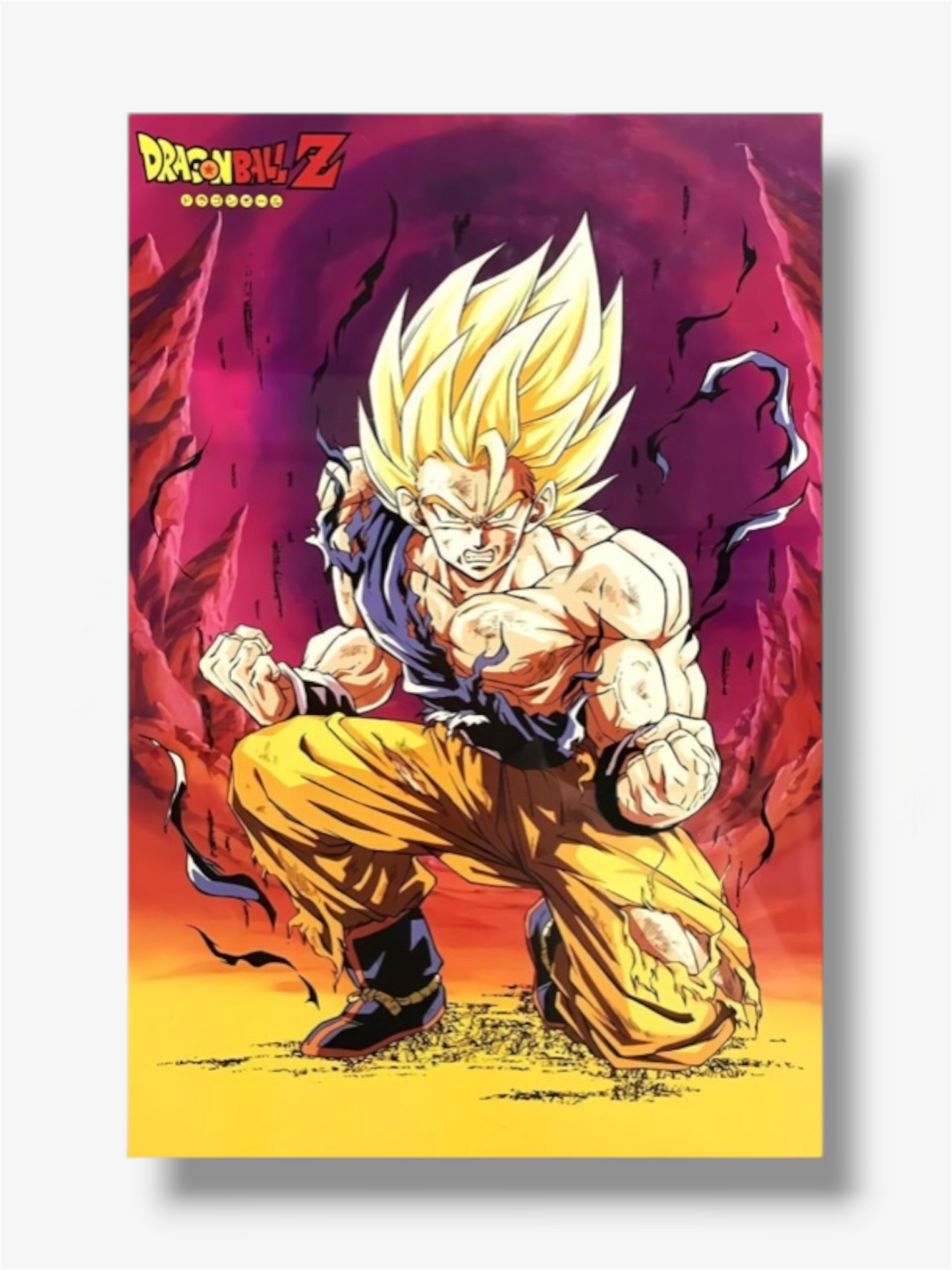 Dragon ball Z photo stampe goku supersayan 