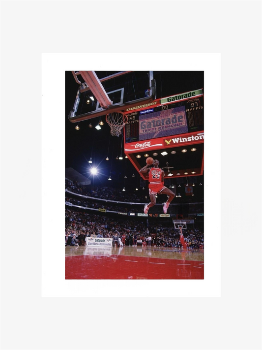 PHOTO ART STAMPA MICHAEL JORDAN