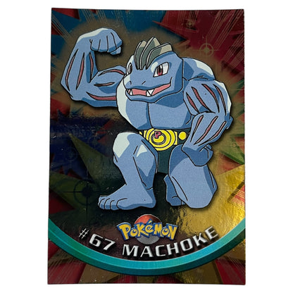 Pokemon Topps 1999 MACHOKE holo #67