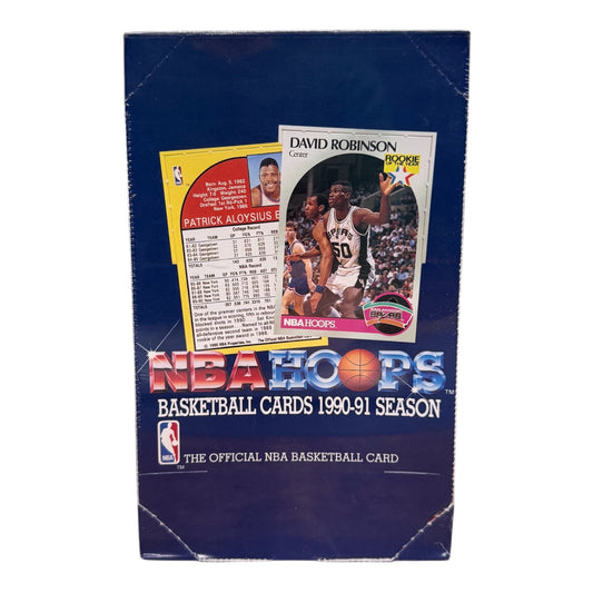 Box sigillato NBA Hoops 1990 silver 36 bustine
