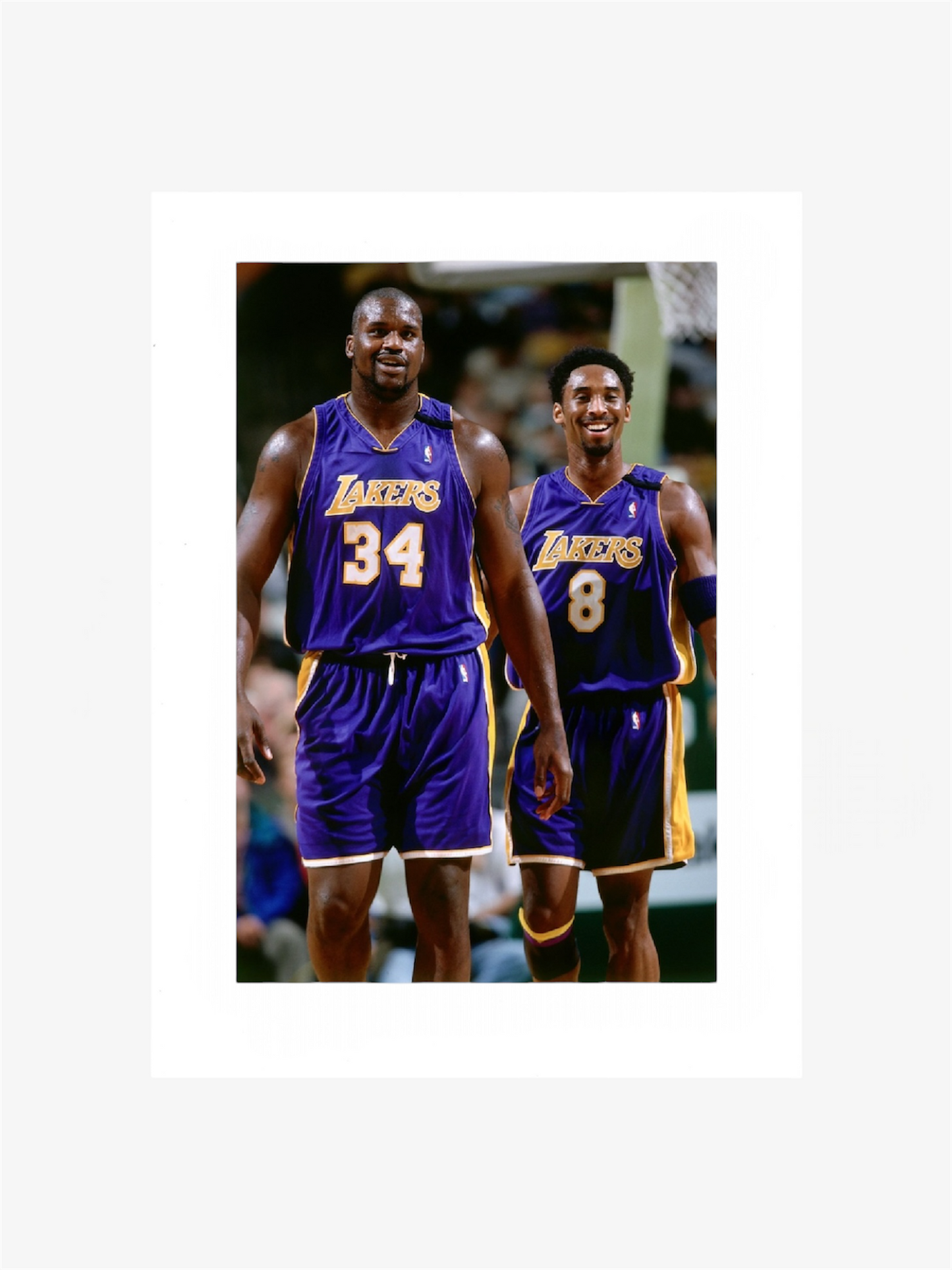 PHOTO ART STAMPA SHAQUILLE O’NEAL KOBE BRYANT