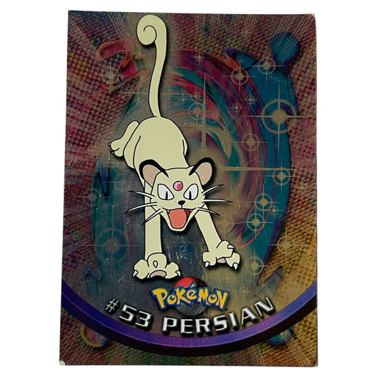 Pokemon Topps 1999 PERSIAN holo #53