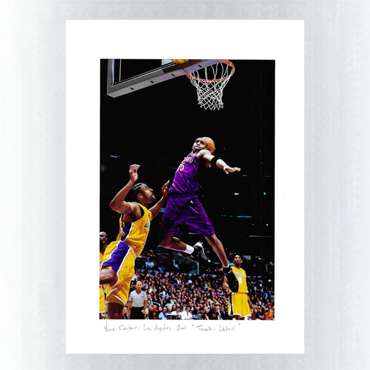 PHOTO ART STAMPA VINCE CARTER
