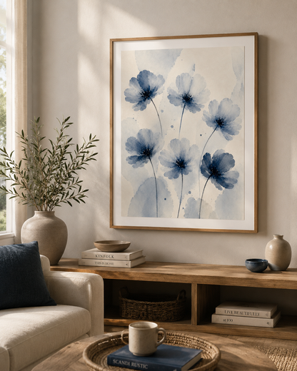 PHOTO ART ASTRATTA FLOWERS