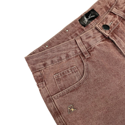 AR DENIM PANTS PINK