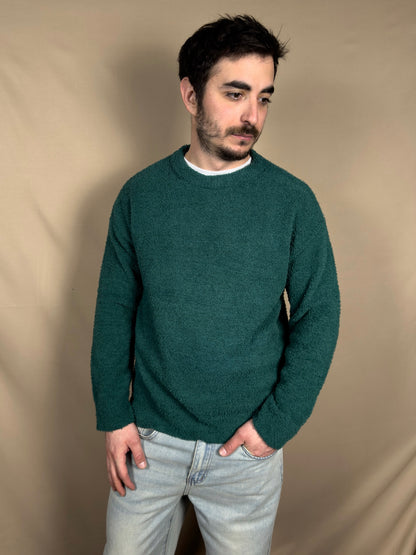 AR SWEATER GREEN TEDDY