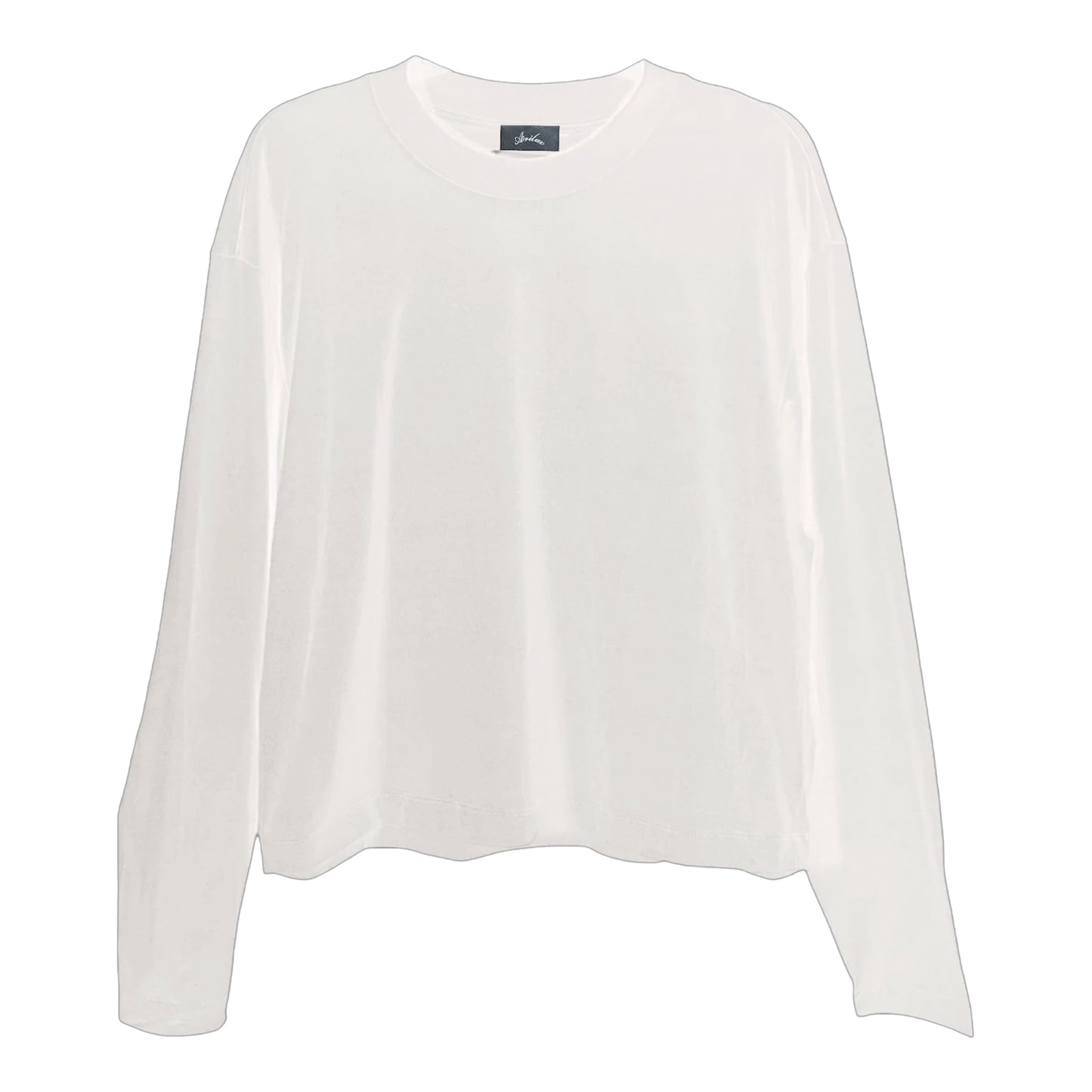 AR LONGSLEEVE CROP WHITE