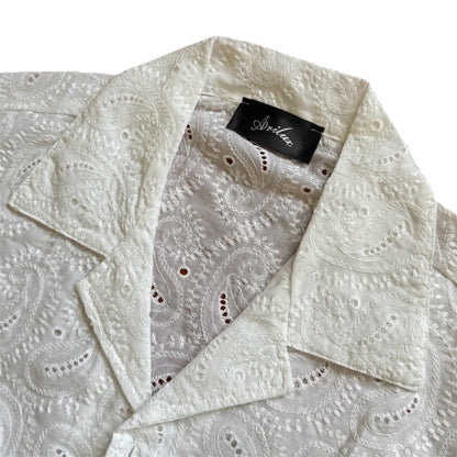 Camicia sangallo bianca