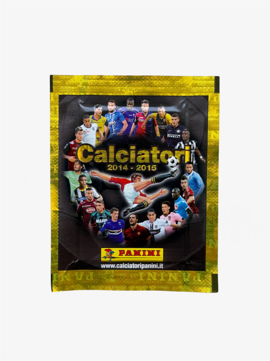 Bustina Sigillata Figurine Calciatori Panini 2014-15 Yellow Vers.