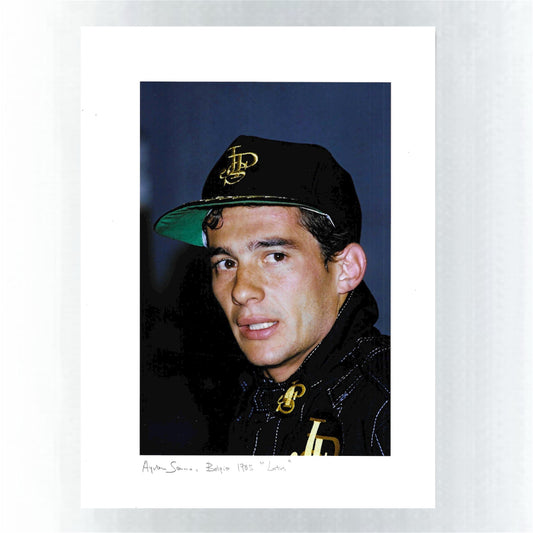 PHOTO ART STAMPA AYRTON SENNA