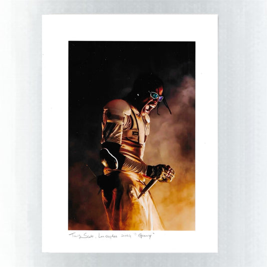 PHOTO ART STAMPA TRAVIS SCOTT