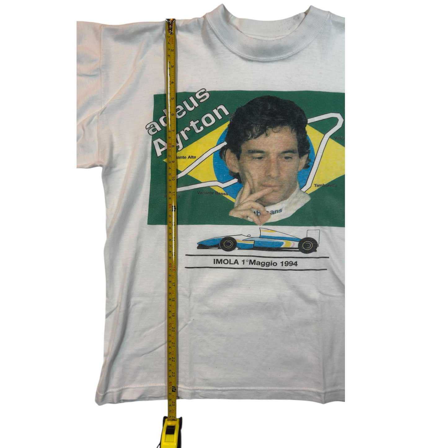 1994 - Ayrton Senna Imola vintage single stitch t-shirt