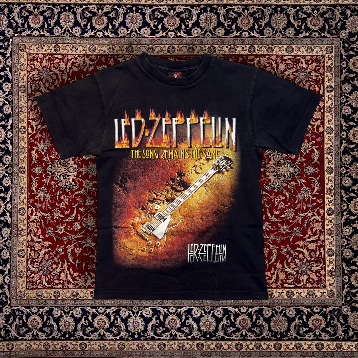 2000' - Led Zeppelin the song remains the same rock vintage t-shirt