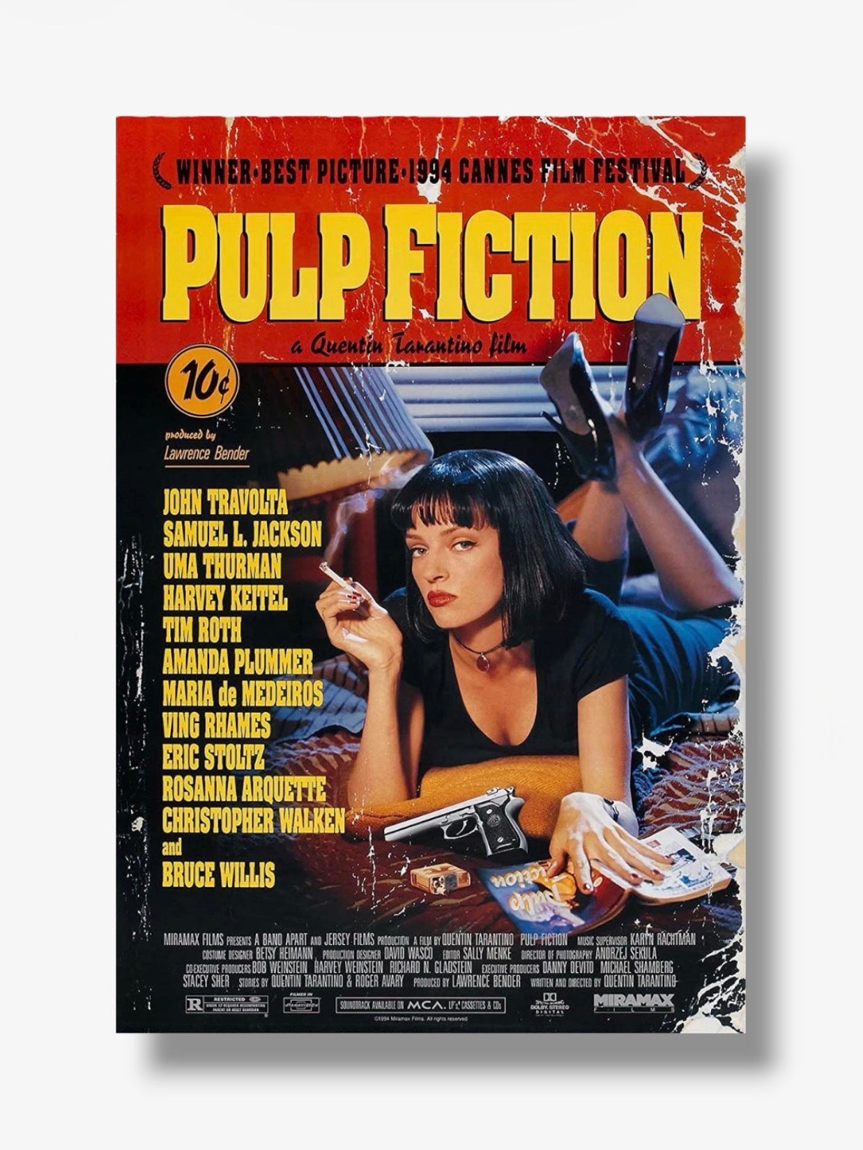 PHOTO STAMPA PULP FICTION CINEMA