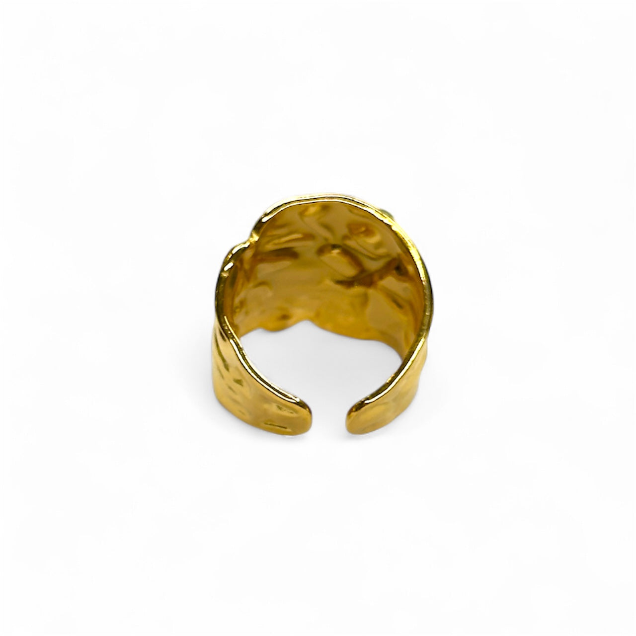 Anello tall pietre verdi