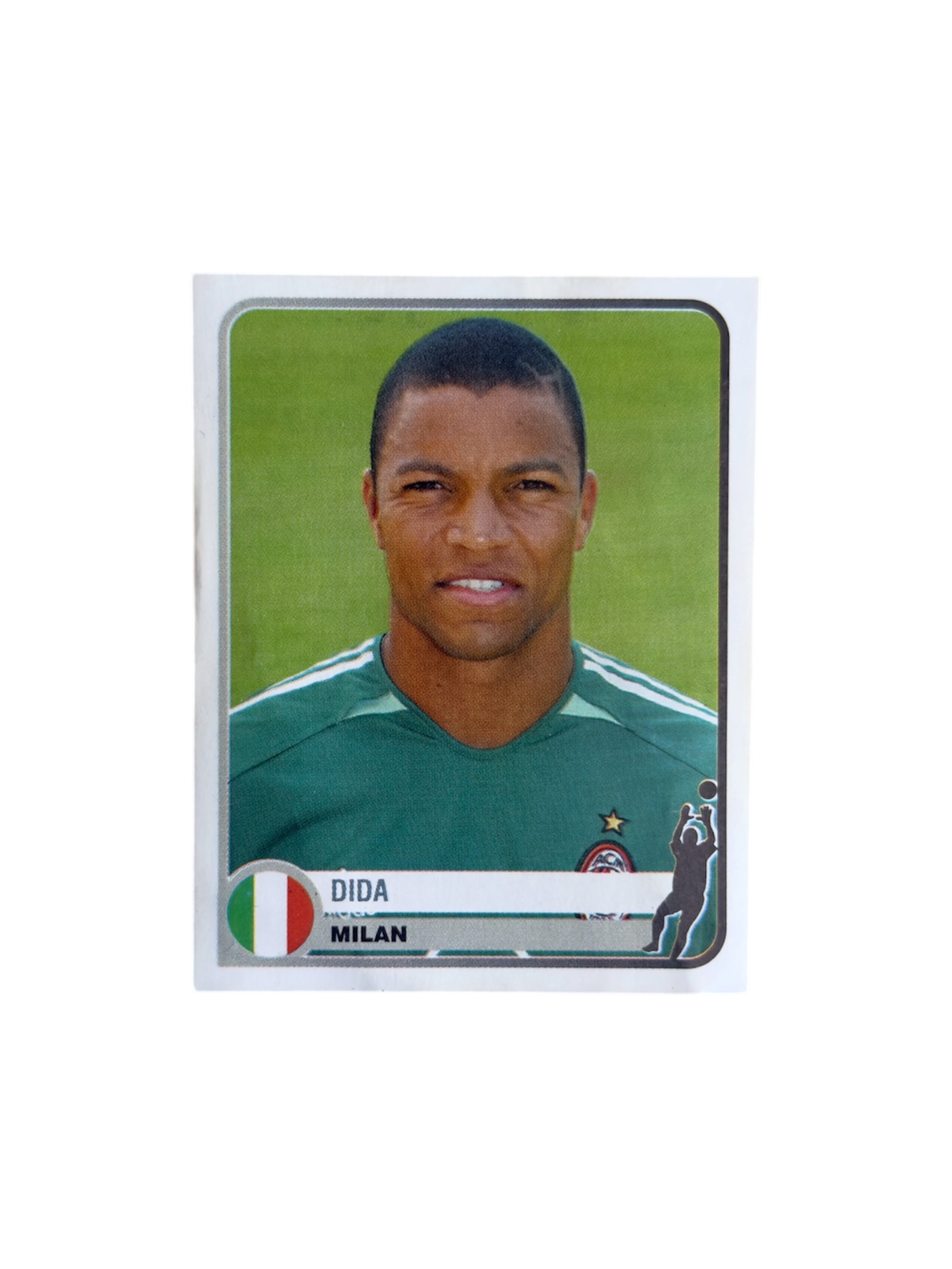 figurina card dida milan panini 