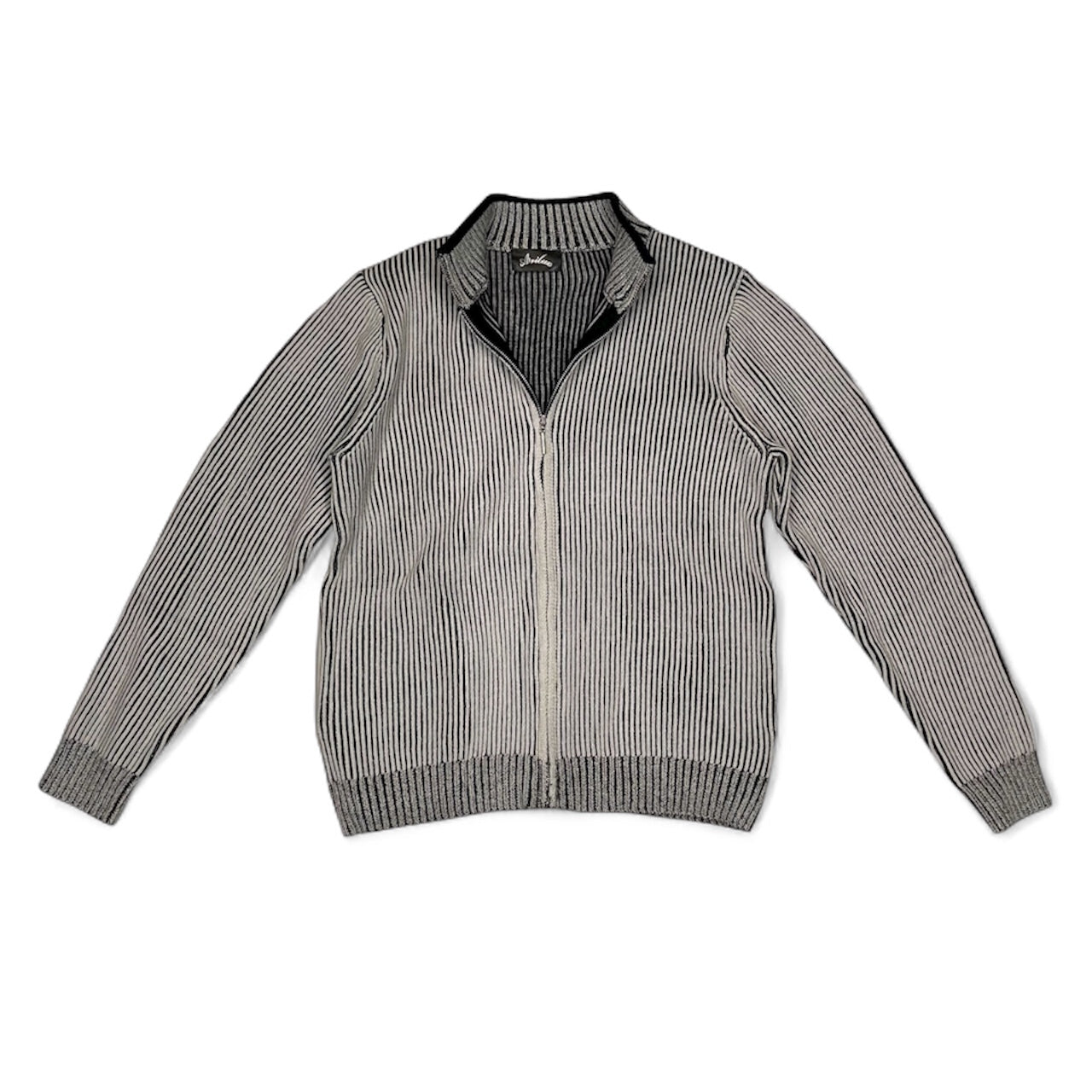 AR SWEATER ZIP FADE GREY