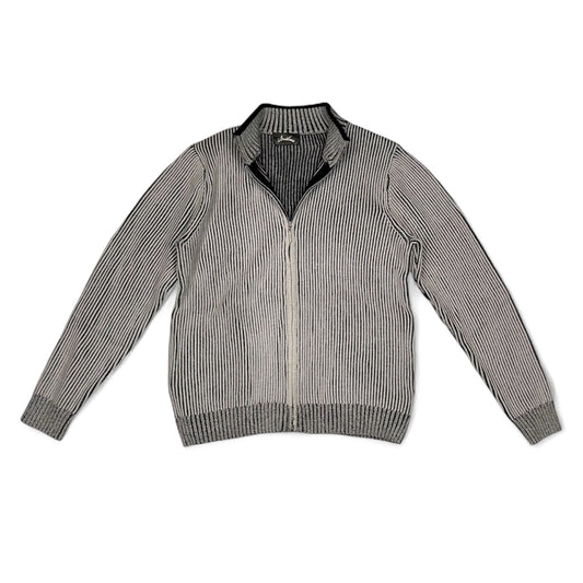 AR SWEATER ZIP FADE GREY