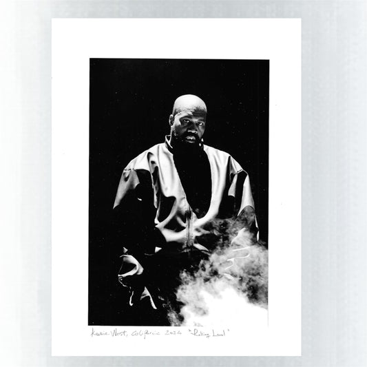 PHOTO ART STAMPA KANYE WEST