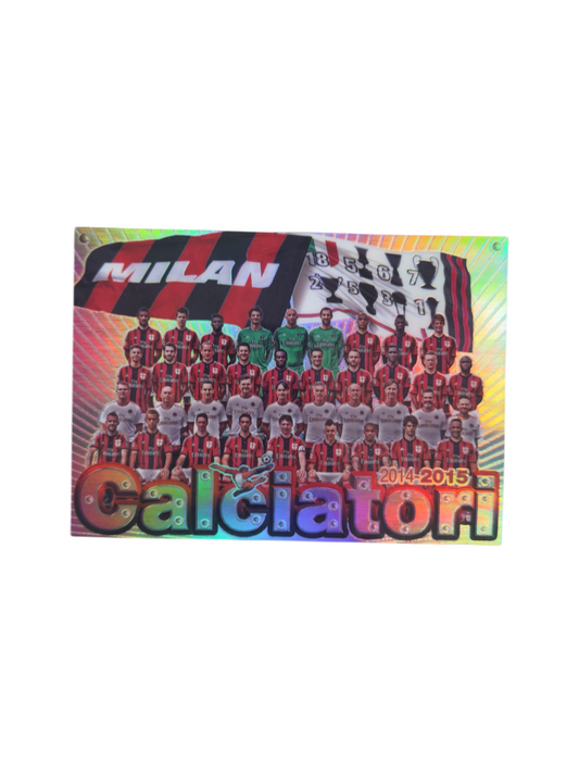 Milan Maxi card Panini Calciatori 2014-2015 Fuori raccolta