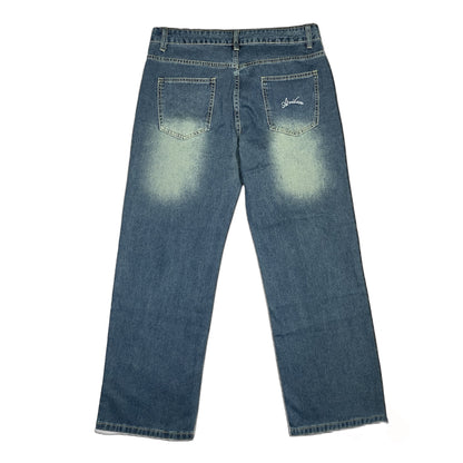 AR LASER PANTS DENIM