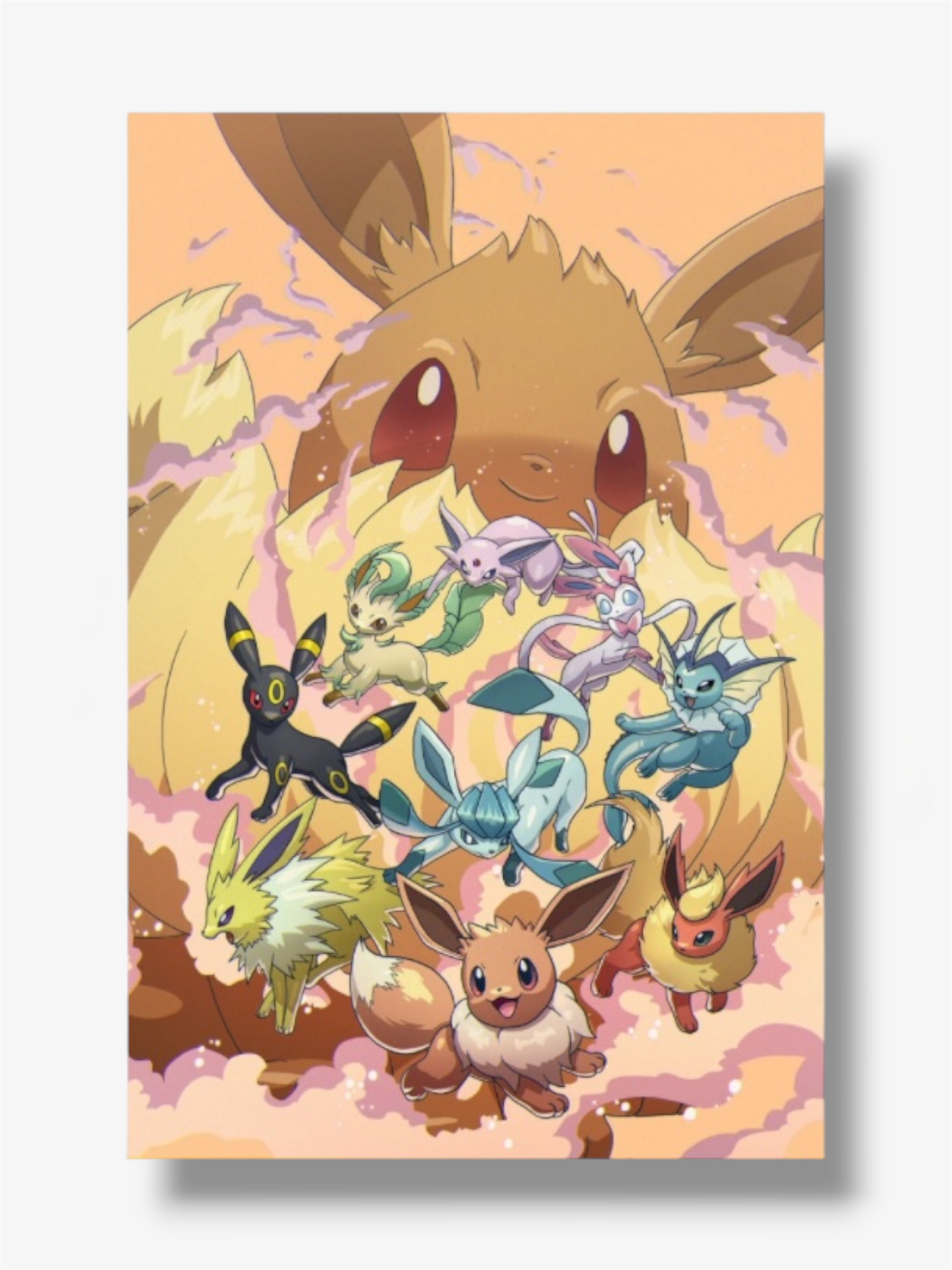 Pokémon photo stampe Eevee evoluzioni