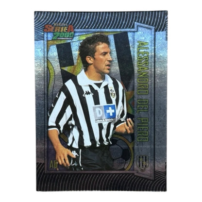 Del Piero card Juventus Merlin Calcio Serie A 2000 Holo #A6 IT