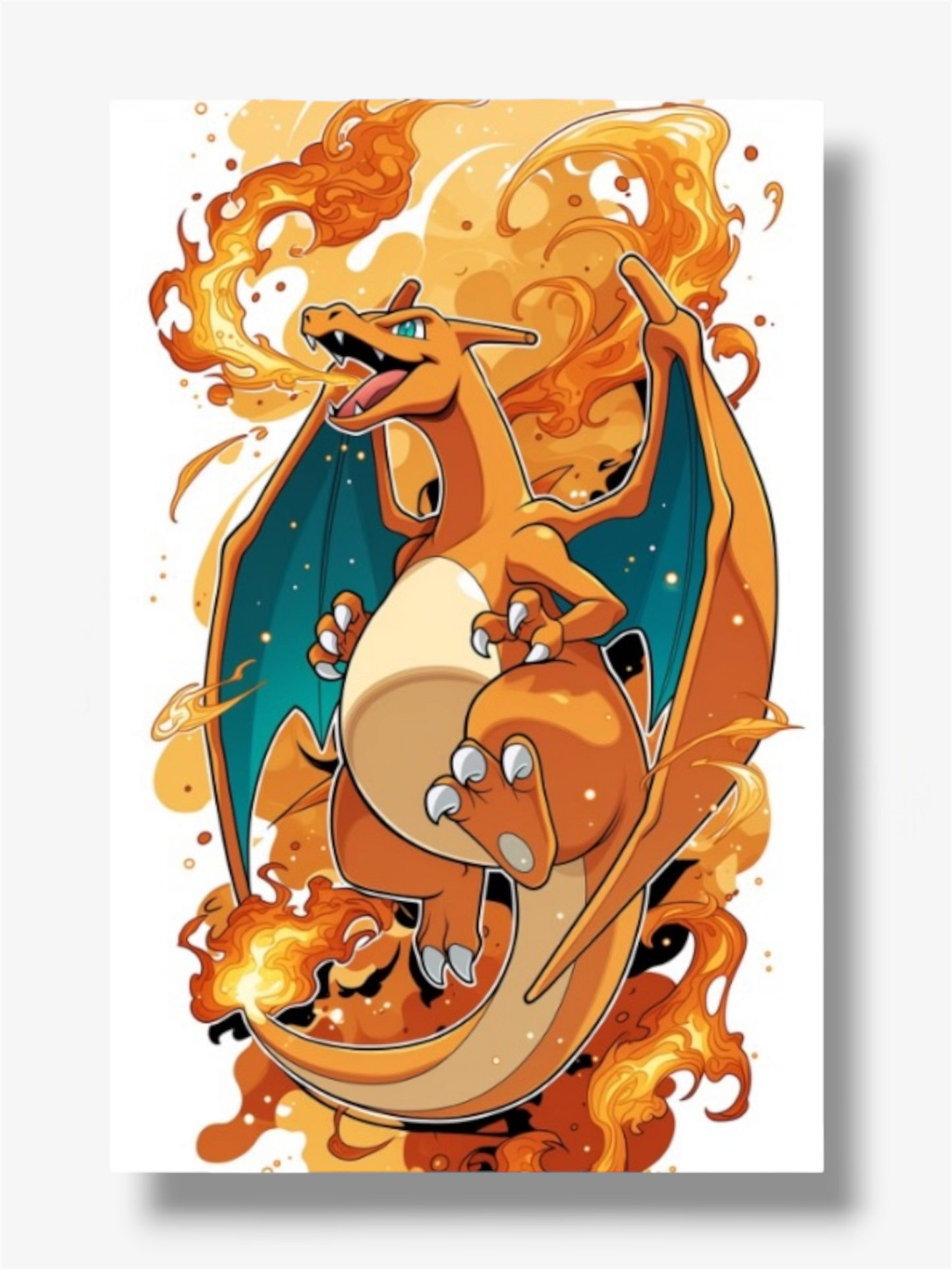 Pokèmon photo stampe charizard