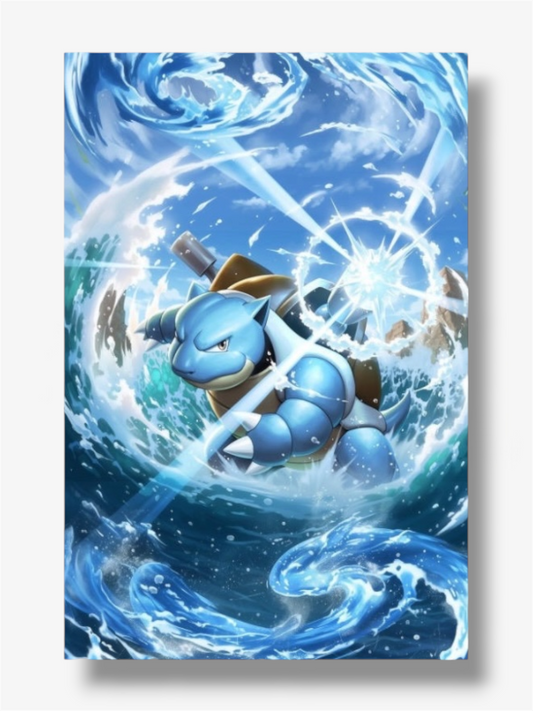 Pokèmon photo stampe blastoise