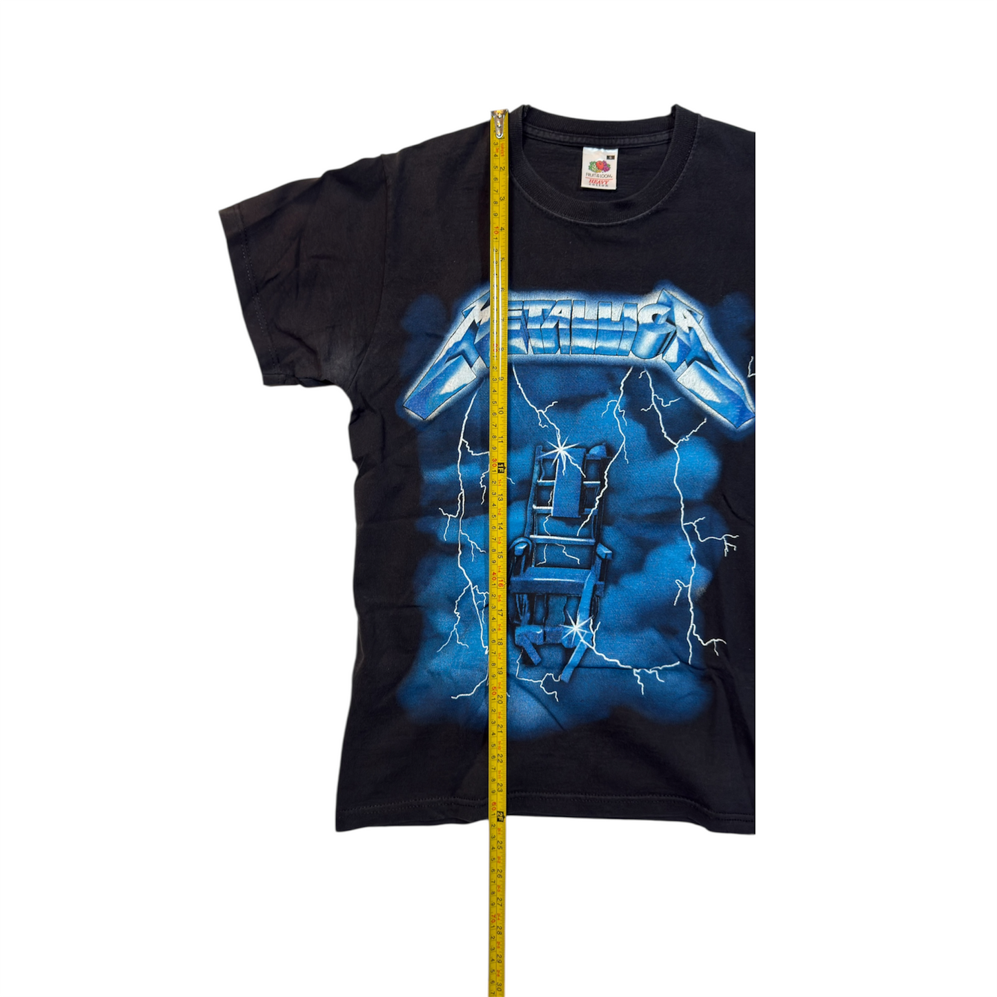 2000’ - Metallica ride the  lightning metal t-shirt vintage