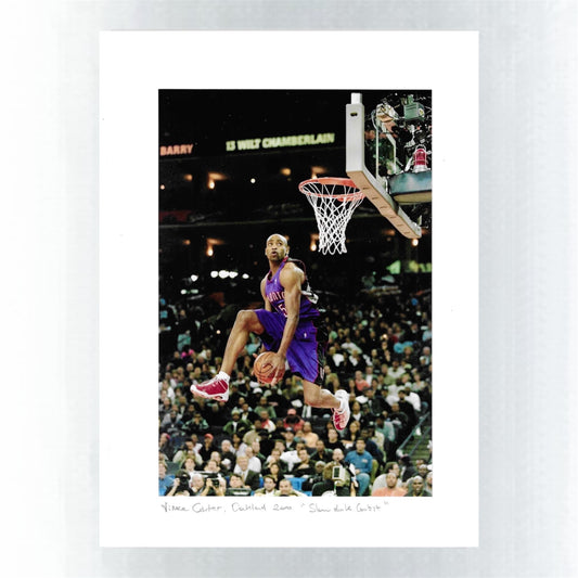 PHOTO ART STAMPA VINCE CARTER