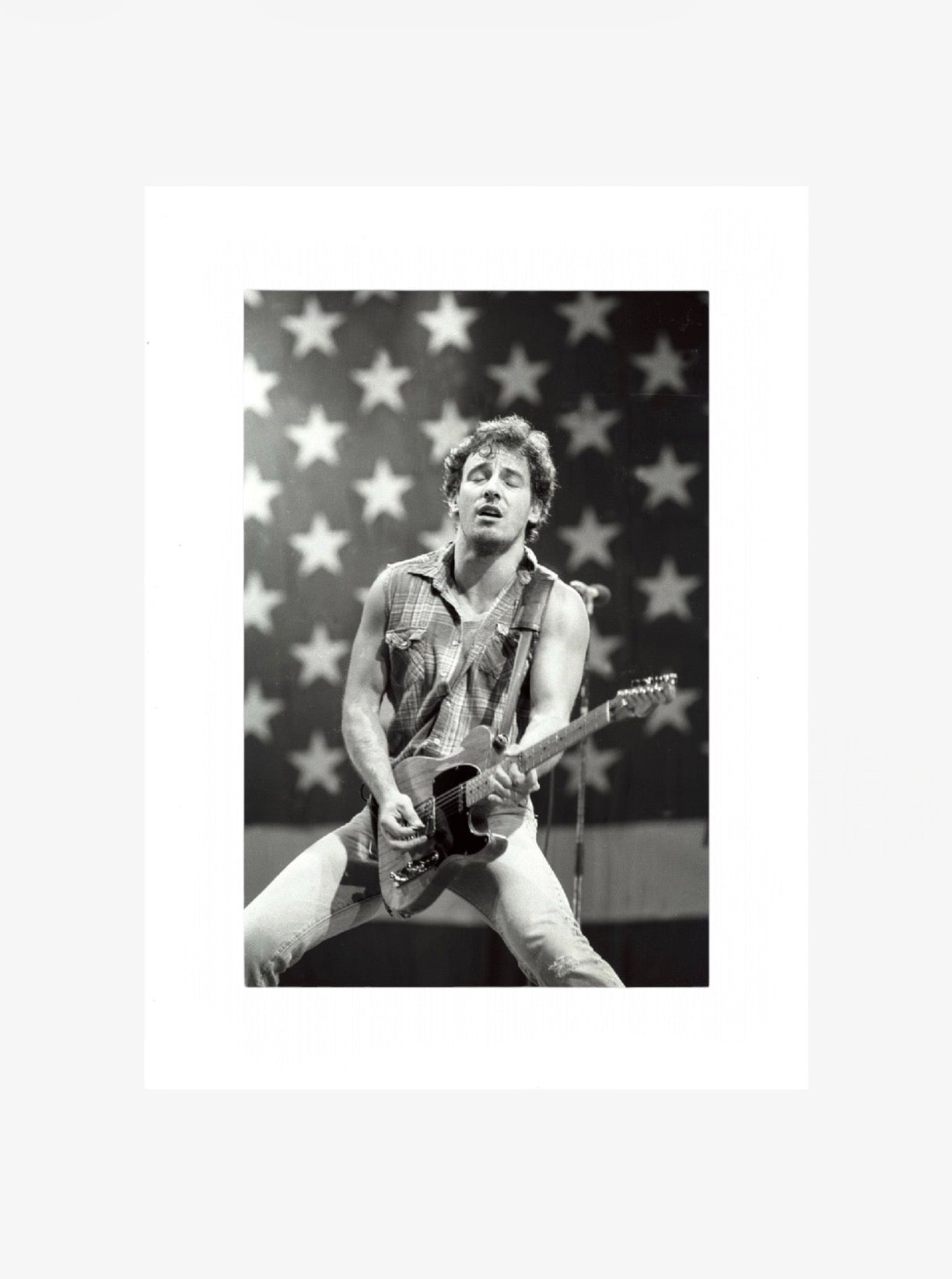 Springsteen photo stampa musica arredo 