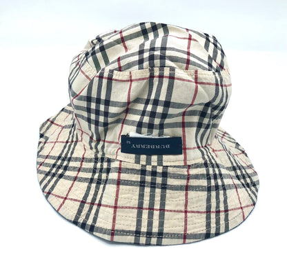 Burberry classic fisherman hat in used denim fabric